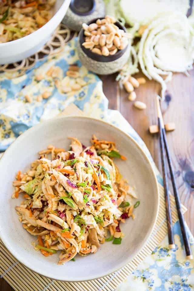 Highly nutritious, filling and satisfying, this Shredded Chicken Salad has a delicious Asian flavor profile that'll have you coming back for more! 