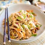 Highly nutritious, filling and satisfying, this Shredded Chicken Salad has a delicious Asian flavor profile that'll have you coming back for more!