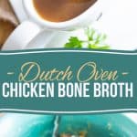 The richest, darkest and most delicious chicken bone broth - period.