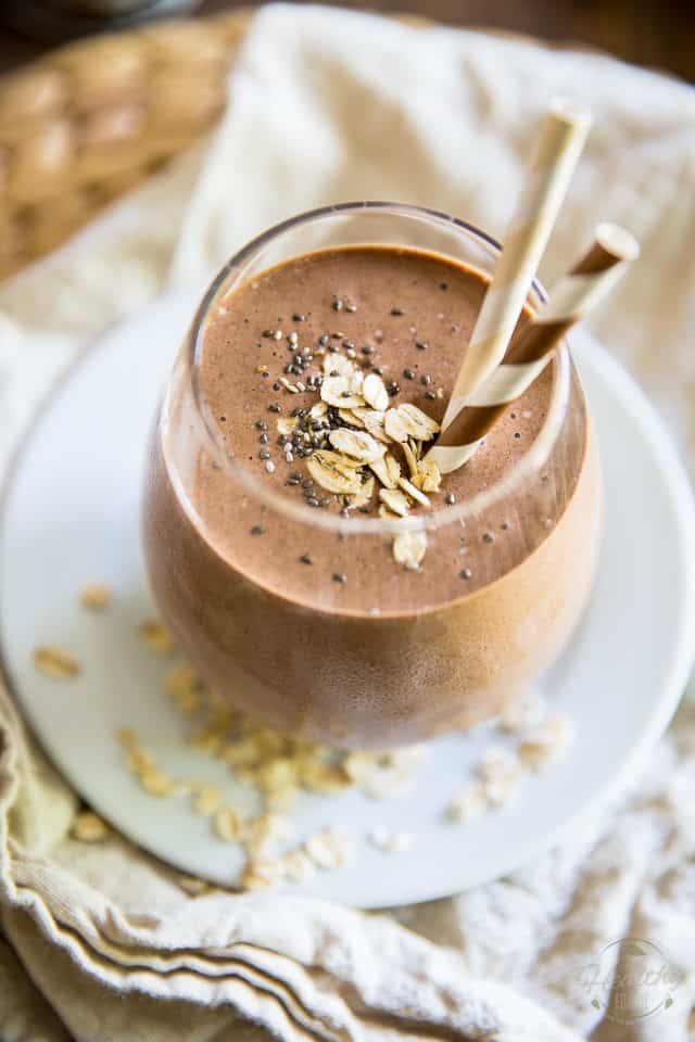 Chocolate Peanut Butter Protein Shake