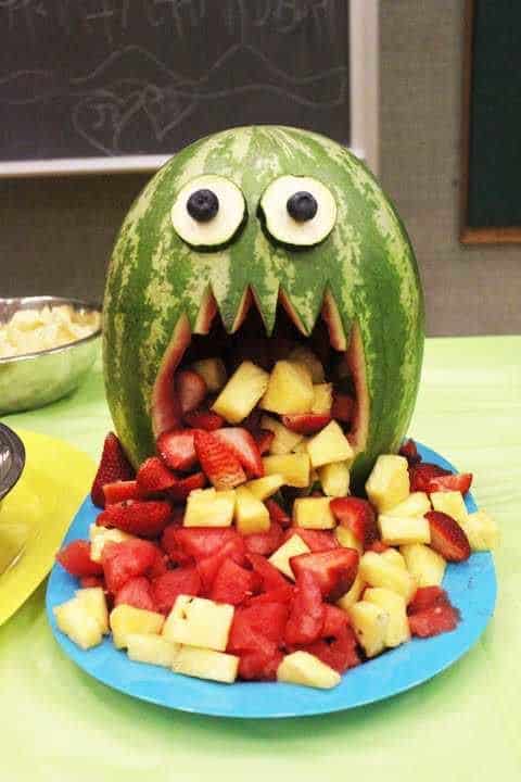 Halloween Puking Melon 
