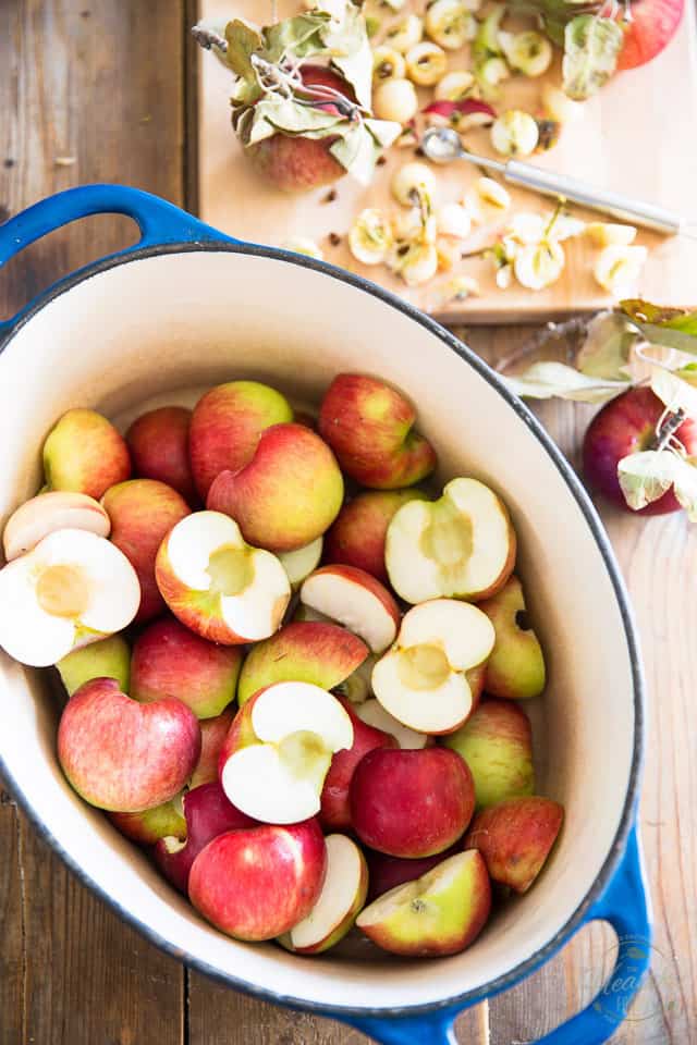 Went apple picking? This Oven Baked Applesauce is so delicious and easy to make, you'll never again wonder what to do with your overage of apples!