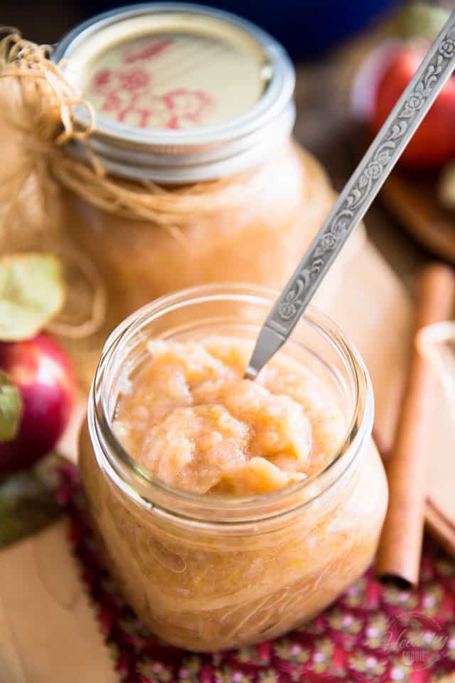 Went apple picking? This Oven Baked Applesauce is so delicious and easy to make, you'll never again wonder what to do with your overage of apples!