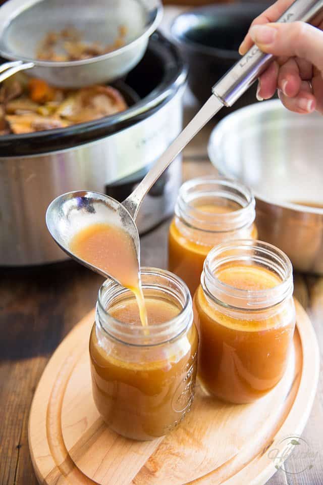 Bone Broth is one of the most nutrient rich and powerful superfoods there is out there! Learn how to make your own in a slow cooker with very minimal efforts on your part! 