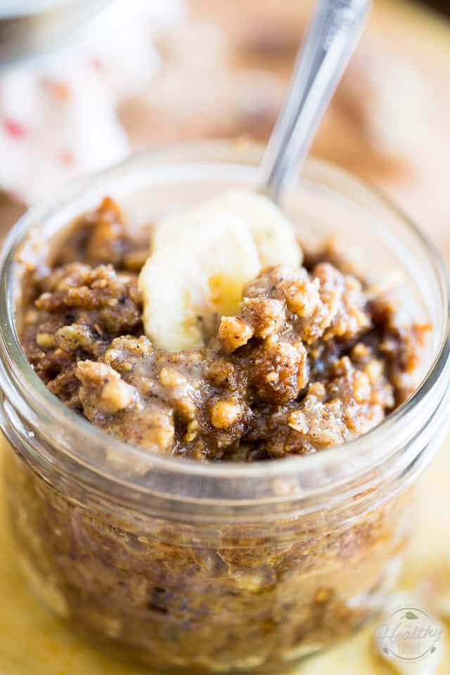 Spread this Banana Coconut Walnut Butter on a piece of buttered toast for a tasty snack, or just eat it by the spoonful... it's like Banana Bread in a jar!