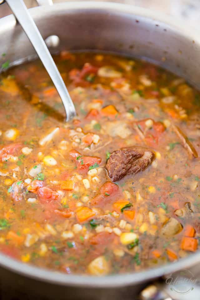 Hearty, comforting and satisfying, Beef and Barley Soup is a true food of love! Guaranteed to warm you right up even during the coldest of winter days!