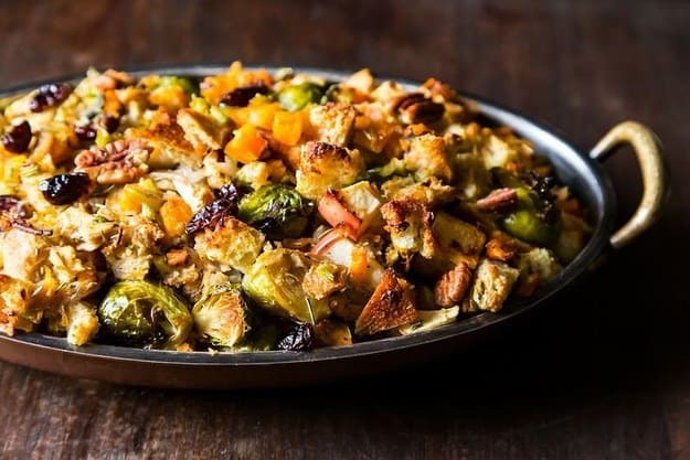 butternut-squash-bread-apples-stuffing