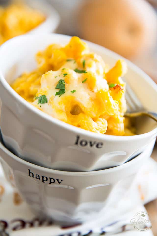 Kids demand Mac 'N Cheese but you'd prefer a healthier option? This Butternut Squash Mac 'N Cheese is the perfect solution! They'll never be able to tell... 
