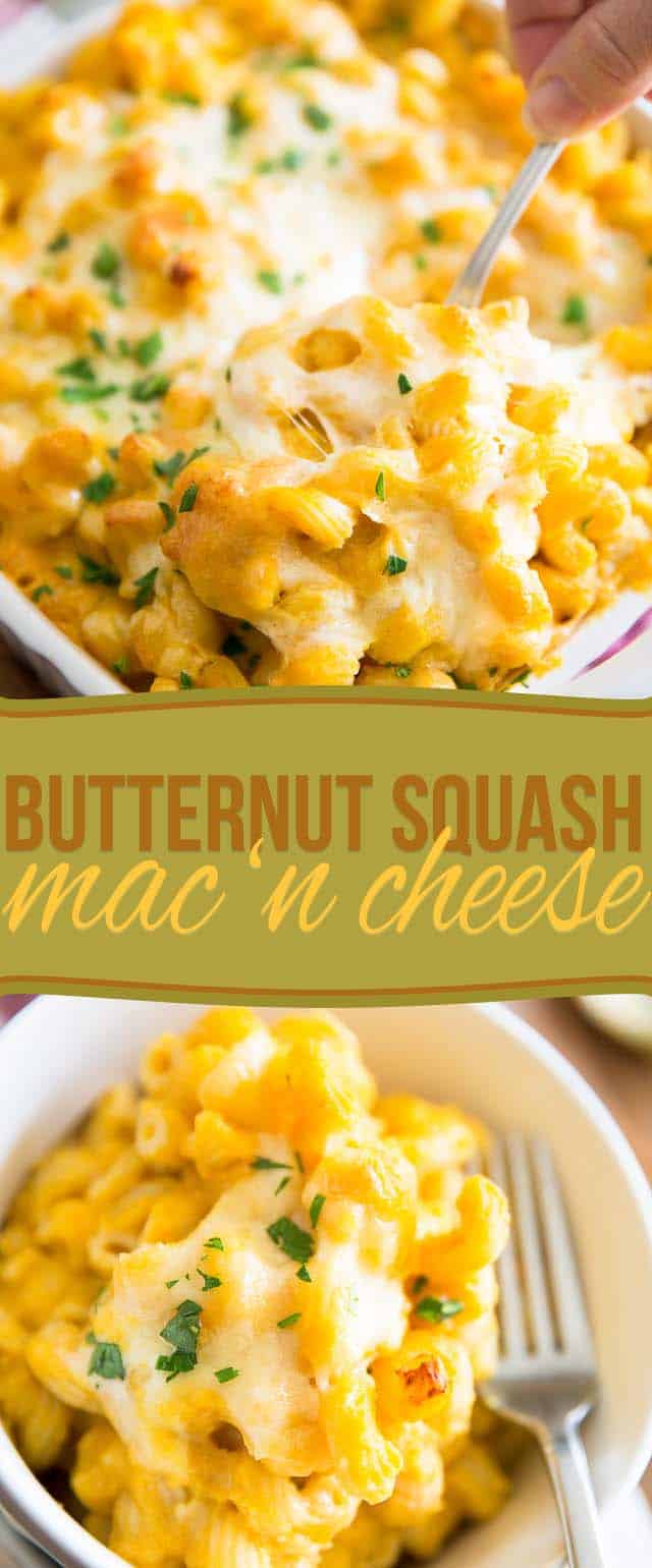 Butternut Squash Mac 'N Cheese • The Healthy Foodie