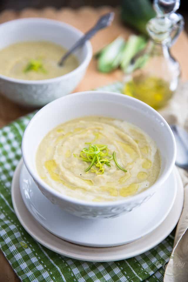 Whether you choose to serve it hot or chilled, this Cauliflower Vichyssoise is a very interesting and tasty twist on an already delicious classic! 