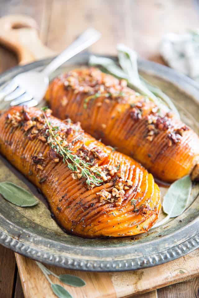 As elegant as it is delicious, this Honey Glazed Hasselback Butternut Squash is guaranteed to be the star of the dinner table. 