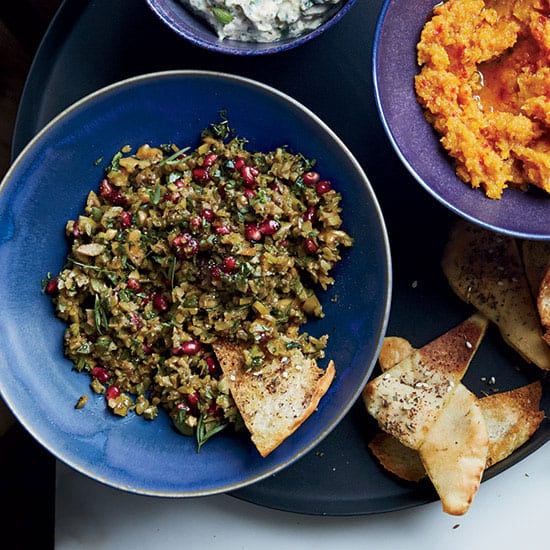 green-olive-walnut-pomegranate-dip