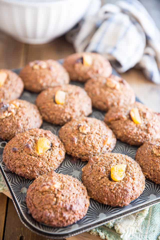 These tasty Apricot Bulgur Muffins are seriously hearty, dense, and chewy! A veritable nutrition powerhouse, they make for an awesome portable breakfast or snack, guaranteed to keep you satisfied for a very long time! 