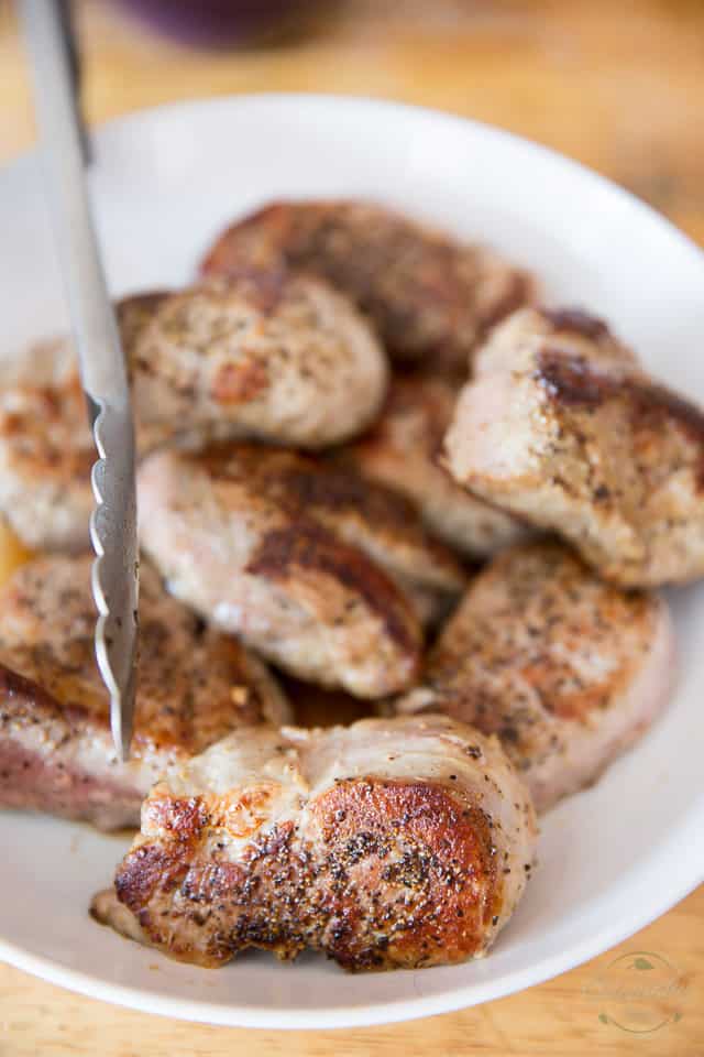 Cranberry Maple Pork Medallions by Sonia! The Healthy Foodie | Recipe on thehealthyfoodie.com