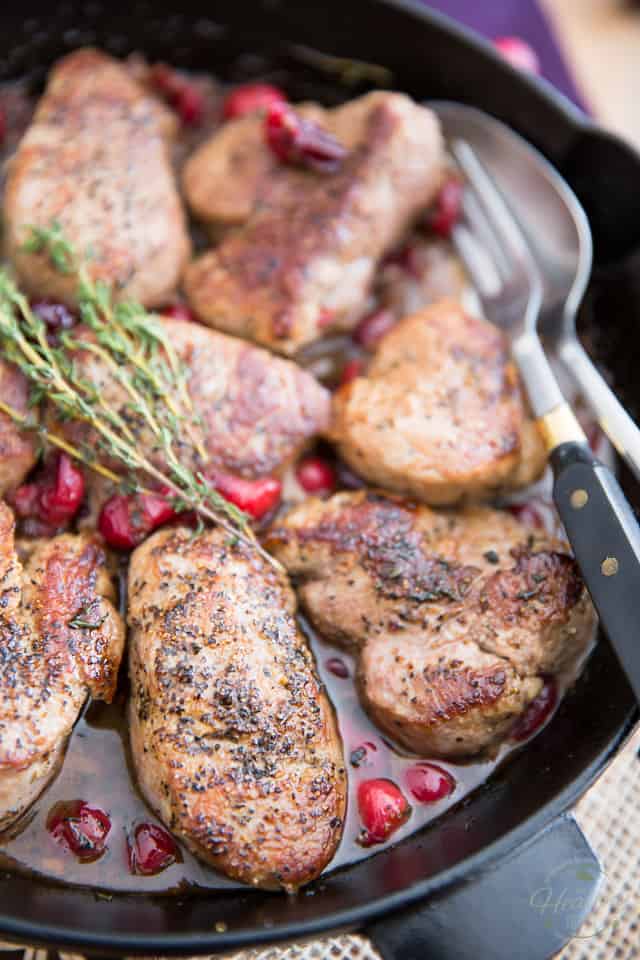 Easy and quick to make, simple but delicious, these Cranberry Maple Pork Medallions are perfect for just about any occasion! 