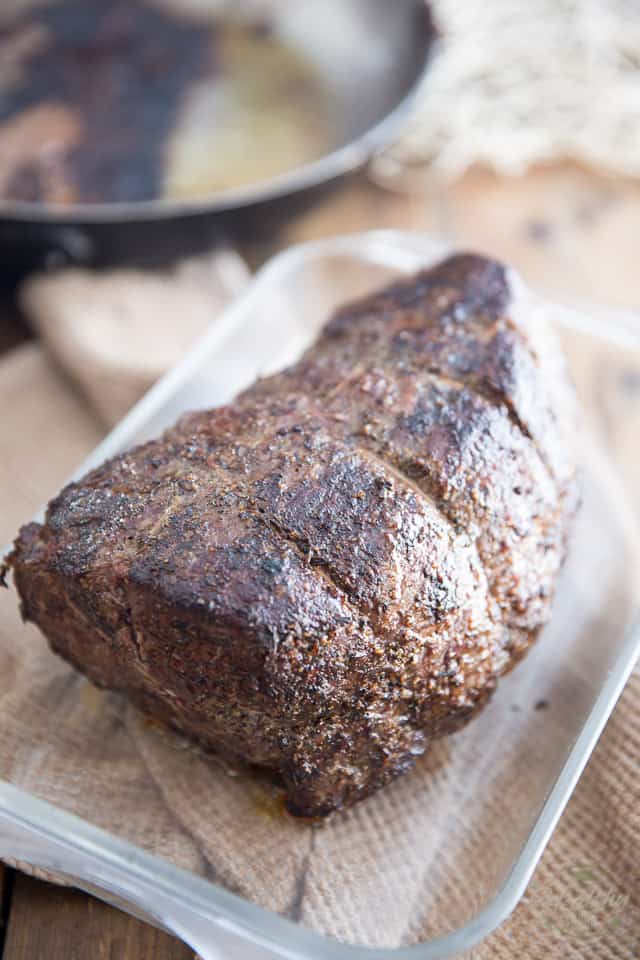 French Roast Beef - Cold Cut Style by Sonia! The Healthy Foodie | recipe on thehealthyfoodie.com