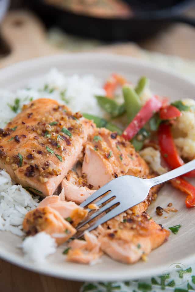 Ginger Garlic Grilled Salmon | The Healthy Foodie