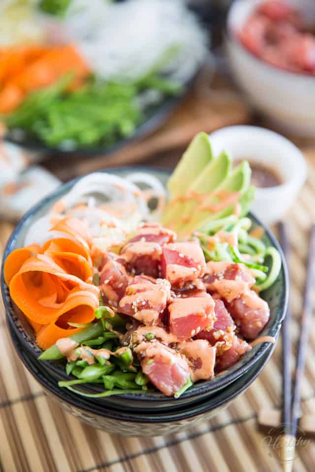 Delicious, easy, super nutritious AND so refreshing, this Poke Bowl is sure to become your favorite food item on the entire planet!