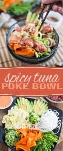 Delizioso, facile, super nutriente E così rinfrescante, questa Poke Bowl è sicuro di diventare il vostro alimento preferito su tutto il pianeta!