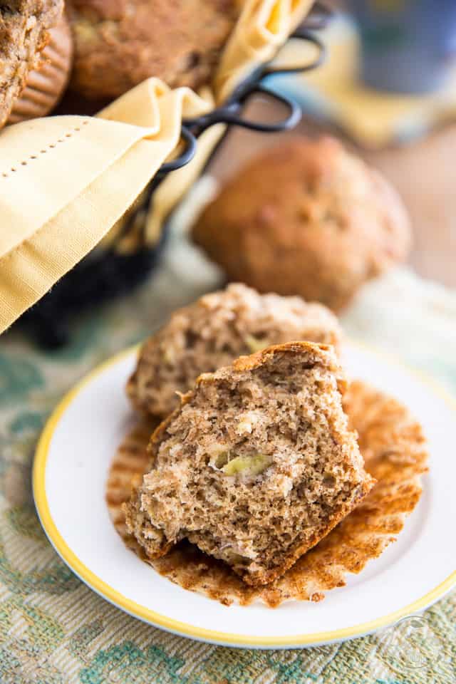 Naturally Sweetened Banana Muffins by Sonia! The Healthy Foodie | Recipe on thehealthyfoodie.com