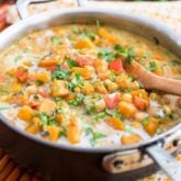 Butternut Squash Chickpea Curry by Sonia! The Healthy Foodie | Recipe on thehealthyfoodie.com