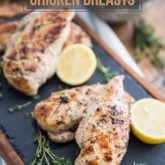 Shish Taouk Style Chicken Breasts by Sonia! The Healthy Foodie | Recipe on thehealthyfoodie.com