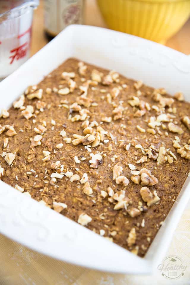Banana Baked Oatmeal by Sonia! The Healthy Foodie | Recipe on thehealthyfoodie.com