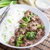 This Beef and Broccoli is so easy to make and so crazy delicious, you'll never want to settle for take-out ever again!