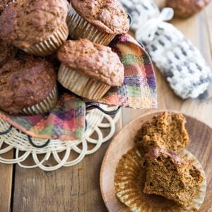 No Sugar Added Sweet Potato Muffins • THF