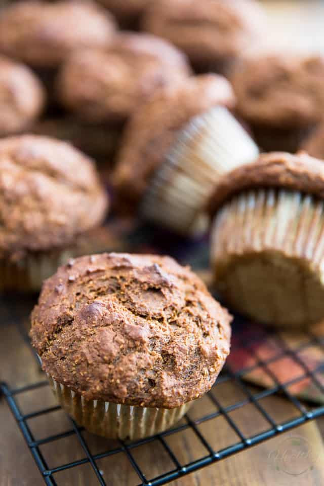 No Sugar Added Sweet Potato Muffins • The Healthy Foodie