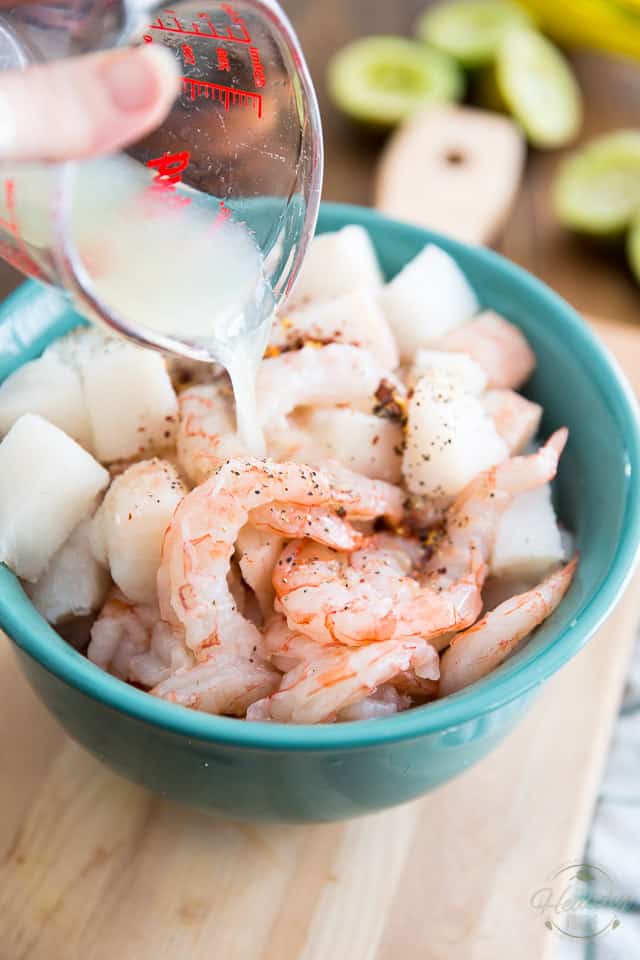 Coconut Lime Shrimp and Cod Chowder by Sonia! The Healthy Foodie | Recipe on thehealthyfoodie.com