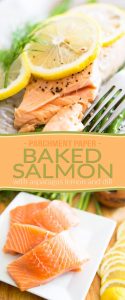 Parchment Paper Baked Salmon with Asparagus Lemon and Dill - The easiest, moistest and juiciest way of cooking salmon, period!