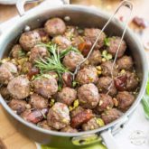 Pistachio Date Lamb Meatballs by Sonia! The Healthy Foodie | Recipe on thehealthyfoodie.com