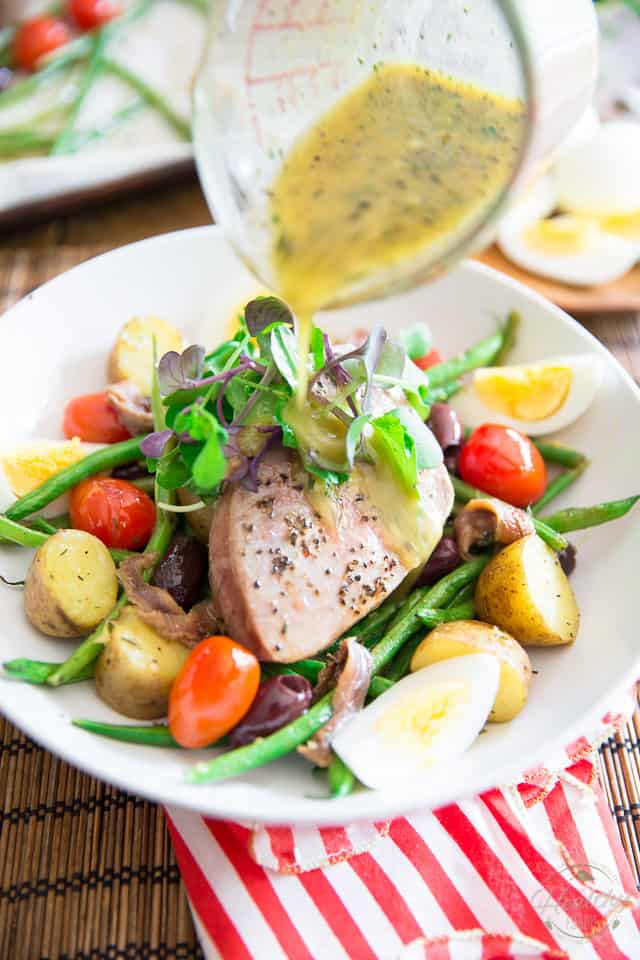 Sheet Pan Nicoise Salad by Sonia! The Healthy Foodie | Recipe on thehealthyfoodie.com