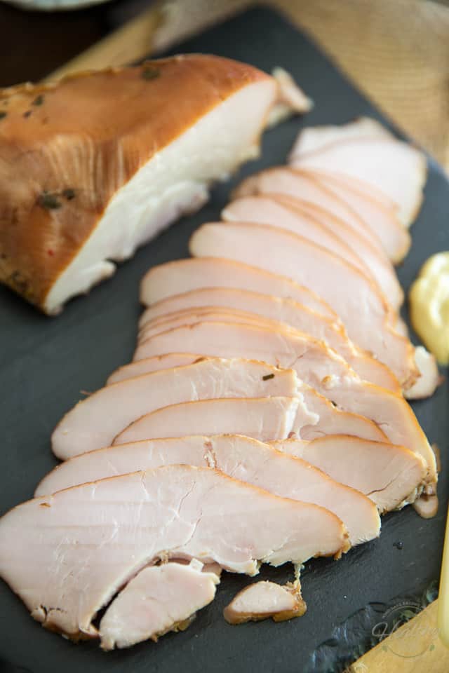 Smoked Turkey Pastrami by Sonia! The Healthy Foodie | Recipe and step-by-step instructions on thehealthyfoodie.com