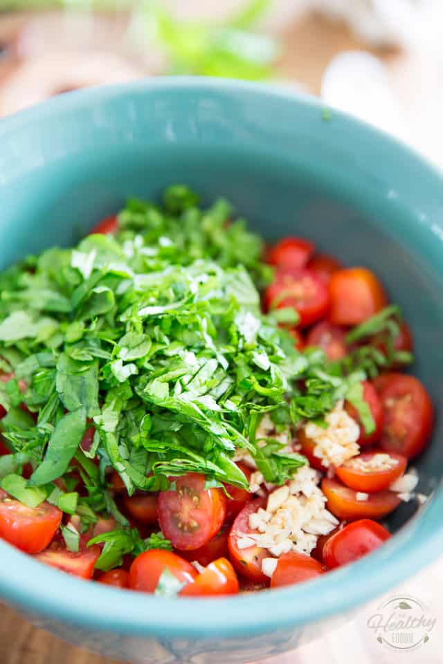 Quick And Easy Cherry Tomato Salad • The Healthy Foodie 