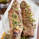 Grilled Herbed Pork Tenderloin by Sonia! The Healthy Foodie | Recipe on thehealthyfoodie.com