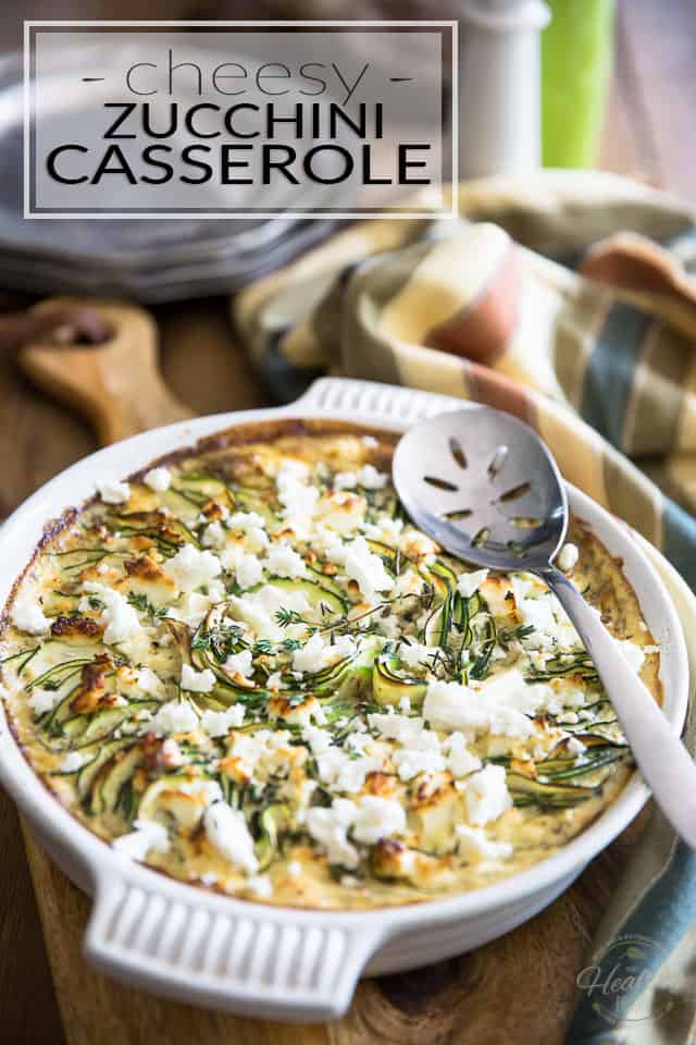 Cheesy Zucchini Casserole by Sonia! The Healthy Foodie | Recipe on thehealthyfoodie.com