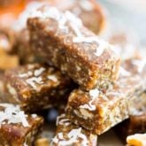 Cashew Coconut Larabites by Sonia! The Healthy Foodie | Recipe on thehealthyfoodie.com