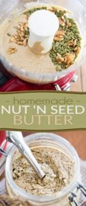 Kick up your mornings and make your breakfast memorable with this amazing homemade Nut N Seed butter. So good, you'll never go for store-bought ever again!