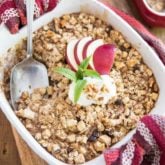 Apple Cinnamon Baked Oatmeal by Sonia! The Healthy Foodie | Recipe on thehealthyfoodie.com
