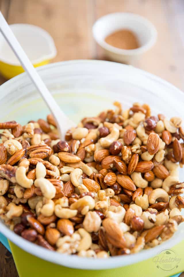 Indian Spiced Nuts by Sonia! The Healthy Foodie | Recipe on thehealthyfoodie.com