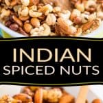 Warning: These Indian Spiced Nuts are so crazy delicious and addictive, they're kinda dangerous to have around the house. You better plan on making friends...