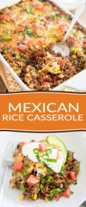 As comforting as it is tasty, this Mexican Rice Casserole is guaranteed to get the whole family running to the dinner table. No need to tell them it's actually good for them!