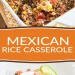 As comforting as it is tasty, this Mexican Rice Casserole is guaranteed to get the whole family running to the dinner table. No need to tell them it's actually good for them!