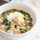 Italian Wedding Soup by Sonia! The Healthy Foodie | Recipe on thehealthyfoodie.com