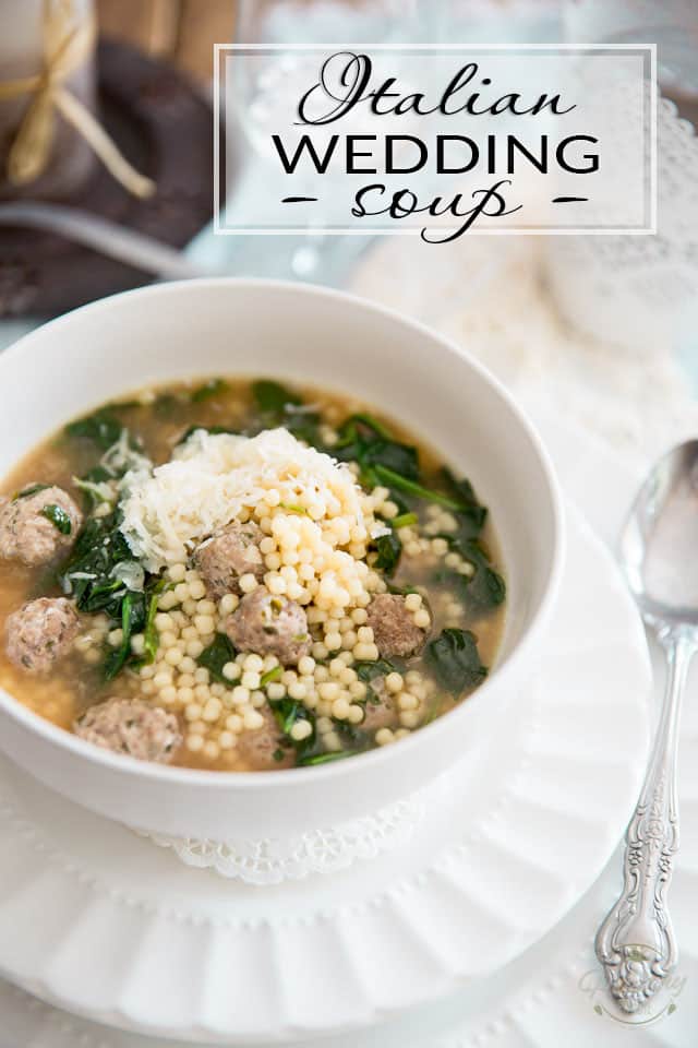 Italian Wedding Soup • The Healthy Foodie