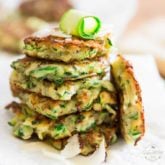 Zucchini Fritters by Sonia! The Healthy Foodie | Recipe on thehealthyfoodie.com