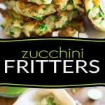 Quick and easy to make, these Zucchini Fritters make for a healthy appetizer, side dish, light meal or even snack. They're bound to become a favorite!