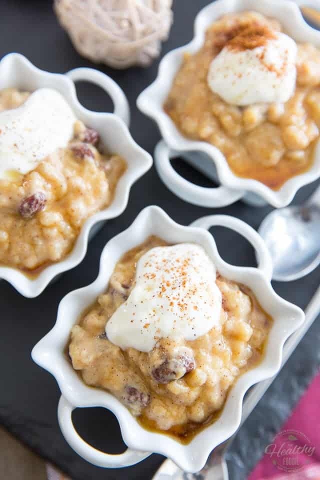 Apple Cinnamon Barley Pudding by Sonia! The Healthy Foodie | Recipe on thehealthyfoodie.com